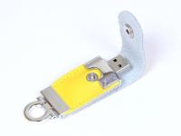 USB-флешка на 32 Гб в виде брелка, желтый , размер 32ГБ