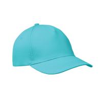 5 panel baseball cap бирюзовый
