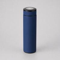Вакуумный термос Vacuum Flask C1, soft touch, 420мл, темно-синий