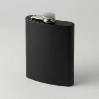 Фляжка 240 мл Remarque soft touch, 304 сталь, черный (P)