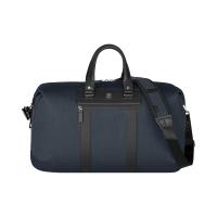 Дорожная сумка VICTORINOX Architecture Urban2 Weekender, синий, полиэстер/кожа, 24x56x30 см, 45 л