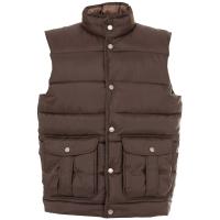 Жилет  "Oxford", коричневый_2XL, 100% полиэстер 300T