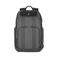Рюкзак VICTORINOX Architecture Urban2 Deluxe Backpack 15”, серый, полиэстер/кожа, 31x23x46 см, 23 л