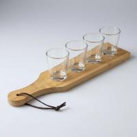 Набор стопок на бамбуковой подставке Shots (Р)