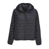 Куртка женская "STREAM HOODED", чёрный, XL, таффета 280 Т, 100% полиэстер