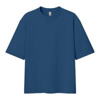 Футболка мужская оверсайз LIBRA, джинсовый, XS/S, 100% хлопок, 220 г/м2
