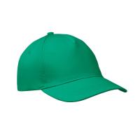 5 panel baseball cap зеленый