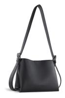 Сумка женская наплечная BUGATTI Luna, черная, полиуретан, 30 x 13 x 22 см