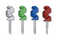 Набор из четырёх отверток для ножей Victorinox 84 мм, 85 мм, 91 мм, 111 мм, разноцветный, в блистере