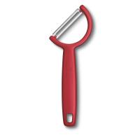 Овощечистка VICTORINOX RHO, прямое лезвие из нержавеющей стали, красная