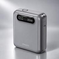 Внешний АКБ NRG Turbo Cable 10000 mAh, 35Вт, графит, Deppa
