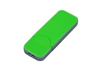USB-флешка на 128 Гб в стиле I-phone, прямоугольнй формы, зеленый , размер 128ГБ