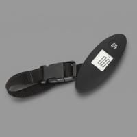 Багажные весы с покрытием soft touch Gravity, черный