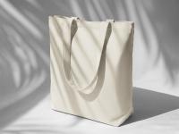 Сумка из плотного хлопка Carryme 220, белый молочный