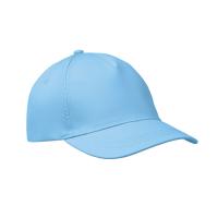 5 panel baseball cap голубой