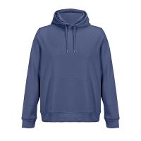 Толстовка с капюшоном унисекс  "CONSTELLATION", джинсовый,  3XL, 85% хлопок, 15% полиэстер, 300 г/м2