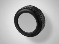 Набор из 25 инструментов Tire, черный/серебристый