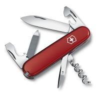 Нож перочинный VICTORINOX Sportsman, 84 мм, 12 функций, красный