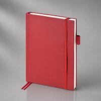 Ежедневник недатированный А5 Гранд на резинке, бордовый