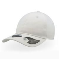 Бейсболка "GREEN CAP", 6 клиньев, метал. застежка, белый, 100% органич. хлопок, плотность 265 г/м2
