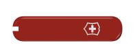 Передняя накладка для ножей VICTORINOX 74 мм, пластиковая, красная