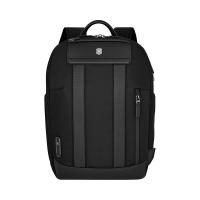 Рюкзак VICTORINOX Architecture Urban2 City Backpack 14'', черный, полиэстер/кожа, 30x19x42 см,17 л