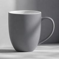 Кружка с покрытием soft-touch Tulip Gum, средне-серый NEW Cool gray 7C