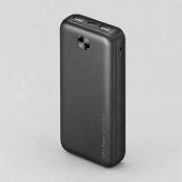 Внешний АКБ NRG Power V2 10000 мА-ч, 2A, 2xUSB, черный, Deppa , размер 10000 mAh