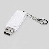 Флешка USB 2.0 Варуна на 512 Мбайт, крапчатый белый , размер 512МБ