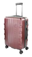 Чемодан BUGATTI Galatea, бордовый, поликарбонат / АБС-пластик, 46х27,5х67 см, 65 л