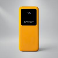Внешний аккумулятор Kris soft touch, 10000mAh (Жёлтый)