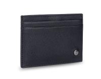 Портмоне для кредитных карт BUGATTI ЧЕРНАЯ МАГИЯ | BLACK MAGIC, с защитой данных RFID, черное, натуральная кожа козы, 10х0,5х7 см