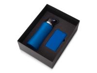 Подарочный набор с бутылкой для воды и повербанком С1, 5000 mAh, синий , размер 5000 mAh