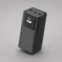 Внешний АКБ NRG Turbo V4 50000 мА-ч, дисплей, черный, Deppa , размер 50000 mAh