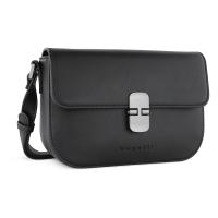 Сумка женская BUGATTI NELA, черная, полиуретан, 22х8х15,5 см