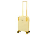Чемодан TORBER В Отпуск, желтый, ABS-пластик, 36 х 22 х 55 см, 31 л, 2,4 кг , размер S