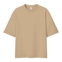 Футболка мужская оверсайз LIBRA, темно-бежевый, XL/2XL, 100% хлопок, 220 г/м2
