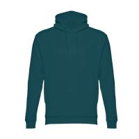 Толстовка мужская с капюшоном PHOENIX, морская волна, XS, 50% хлопок, 50% полиэстер, 320 г/м2