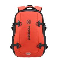 Рюкзак спортивный TORBER ЭКСТРИМ 18", оранжевый/чёрный, 31 х 12 х 46 см, 17л