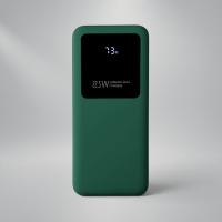 Внешний аккумулятор Kris soft touch, 10000mAh (Тёмно-зелёный)