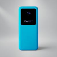 Внешний аккумулятор Kris soft touch, 10000mAh (Голубой)