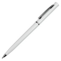 Ручка шариковая  N10, белый, пластик, металл