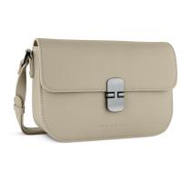 Сумка женская BUGATTI NELA, бежевая, полиуретан, 22х8х15,5 см