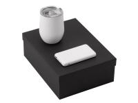 Подарочный набор с термокружкой и повербанком С2, 10000 mAh, белый , размер 10000 mAh
