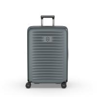 Чемодан VICTORINOX Airox Advanced, серо-синий матовый, 100% поликарбонат Makrolon, 46x29x69 см, 75 л