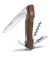 Нож перочинный VICTORINOX Wine Master, 130 мм, 6 функций, с фиксатором, рукоять из орехового дерева