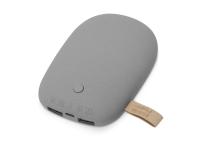 Внешний аккумулятор в форме камня Stone, 7800 mAh, серый , размер 7800 mAh
