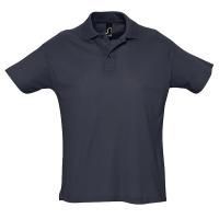 Рубашка поло мужская SUMMER II, тёмно-синий, XS, 100% хлопок, 170 г/м2