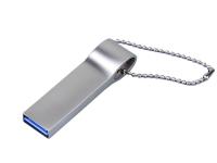 USB 2.0-флешка на 64 Гб с мини чипом, компактный дизайн, боковое отверстие для цепочки , размер 64ГБ