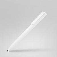 Ручка пластиковая шариковая Taper Solid, матовый белый